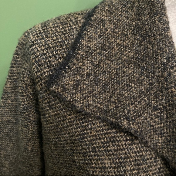 Suzy Shier Tan Sweater Duster Cardigan - Picture 3 of 10